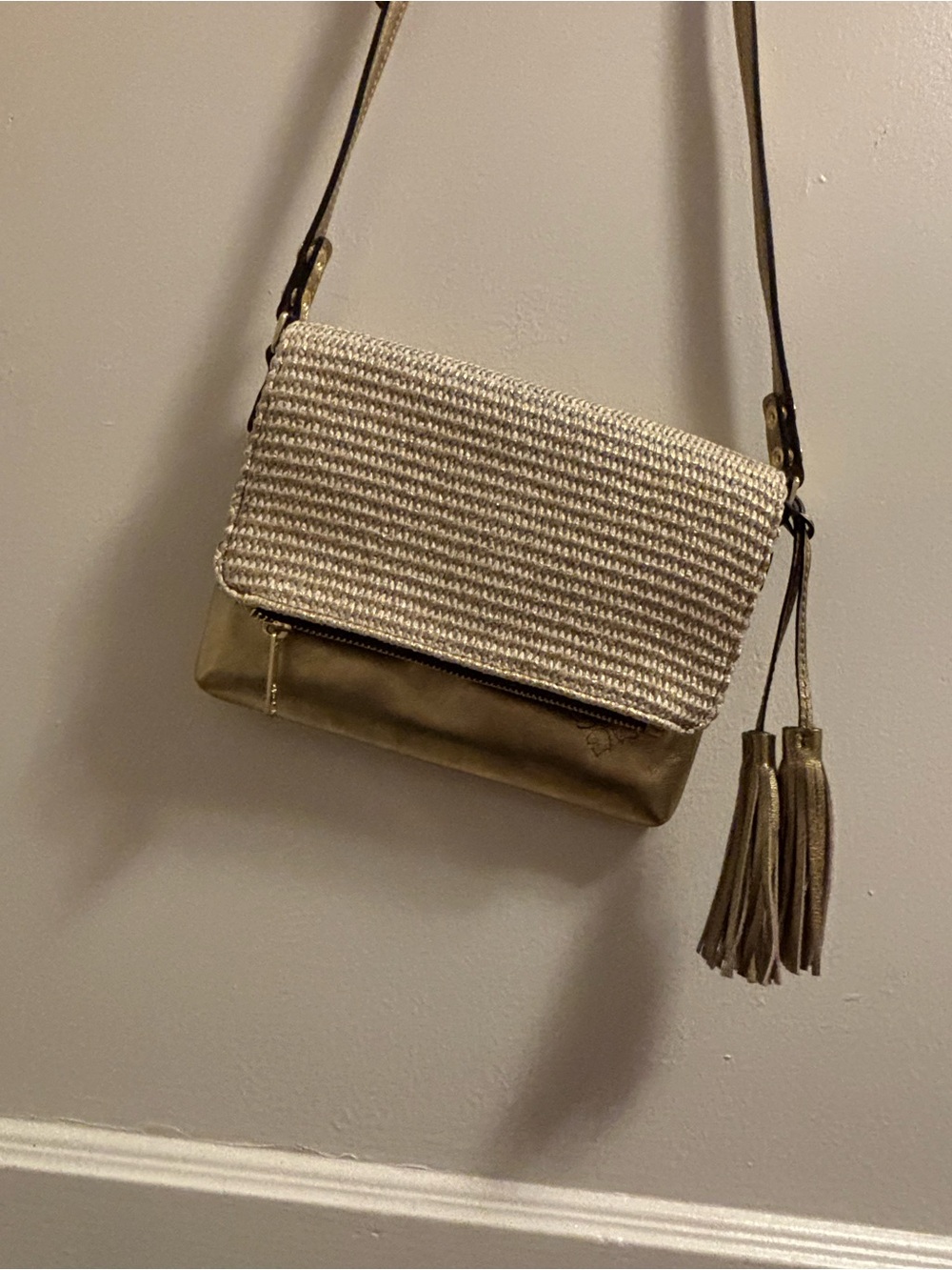 Patricia Nash "Corfu" Foldover Crossbody Bag